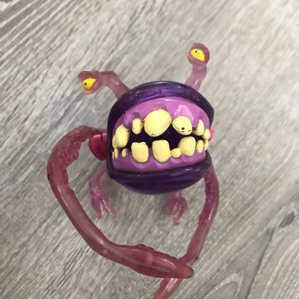 Vintage 1997 Extreme Ghostbusters Mouth Critter Figure Trendmasters Purple Ghost